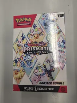 Pokemon TCG Prismatic Evolutions Booster Bundle Box (New & Sealed) - Image 1
