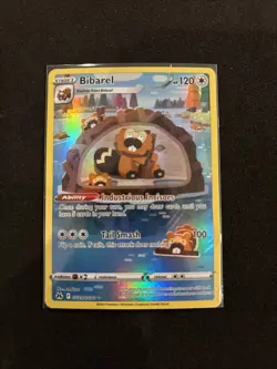 💥 Pokemon TCG Bibarel GG25/GG70 Crown Zenith: Galarian Gallery Holo Rare - Image 1