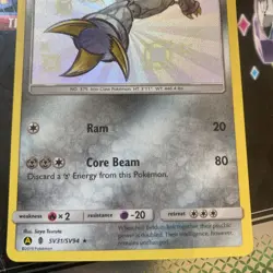 Pokemon Shiny Metang SV31/SV94 Hidden Fates Rare Holo - Image 2