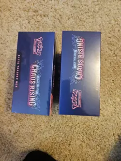 Pokemon TCG: Mega Evolution Chaos Rising Elite Trainer Box ETB SEALED Lot Of 2 - Image 5