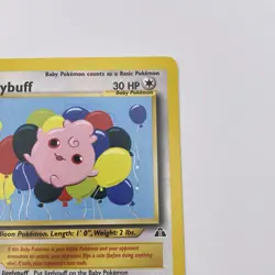 Igglybuff 40/75 Neo Discovery LP Uncommon WOTC Pokemon TCG Vintage Single - Image 4