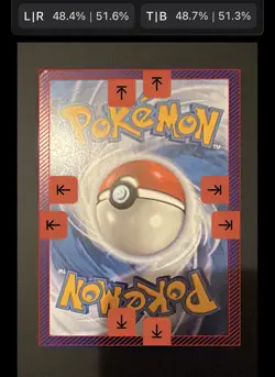 Pokemon Okidogi 074/064 Sv: Shrouded Fable IR Holo PSA 10 Range Centering - Image 2