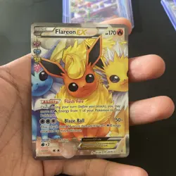 Pokemon TCG: Flareon EX RC28/RC32 Generations: Radiant Collection - Image 1