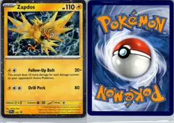 Zapdos 157 Scarlet & Violet Promo Pokemon TCG Holo P NM - Image 3