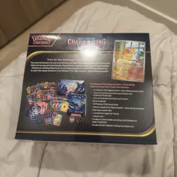 Chaos Rising Pokemon Center ETB TCG Sealed Box New Factory Sealed - Image 3
