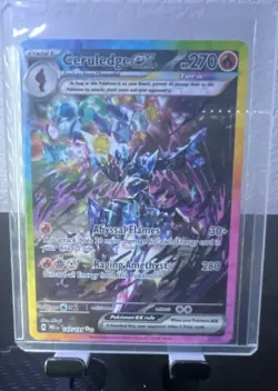 Pokemon 2025 Ceruledge ex SV: Prismatic Evolutions Holo SIR 147/131 270HP - Image 1
