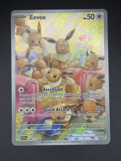 Eevee 188/167 - Twilight Masquerade Illustration Rare - Pokemon Tcg - Image 1