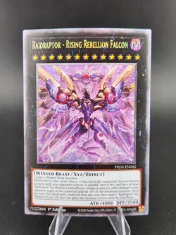 Yugioh! Raidraptor - Rising Rebellion Falcon - PHNI-EN045 - Quarter Century NM - Image 1