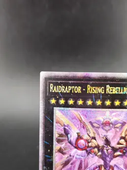 Yugioh! Raidraptor - Rising Rebellion Falcon - PHNI-EN045 - Quarter Century NM - Image 3