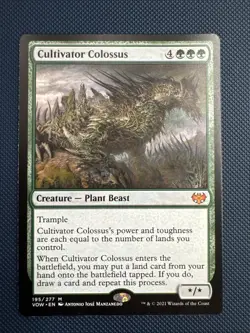 MTG Cultivator Colossus - Innistrad: Crimson Vow (VOW) NM - Image 1