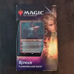 NEW SEALED MTG Magic The Gathering ROWAN Fearless Sparkmage Planeswaker Deck - Image 1