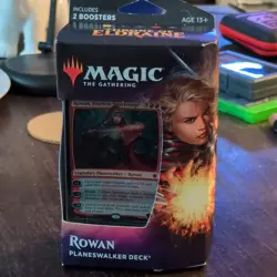 NEW SEALED MTG Magic The Gathering ROWAN Fearless Sparkmage Planeswaker Deck - Image 3