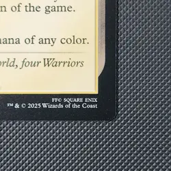 Starting Town R 0289 Final Fantasy FIN MTG Rare Land Unplayed Regular M/NM - Image 4