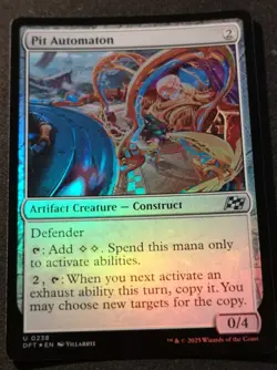Pit Automaton - Foil - DFT - MTG - EN - NM - 0238 - Image 1