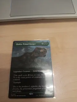 Ghalta, Primal Hunger x1Borderless Foundations NM MTG - Image 1