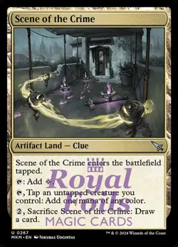 Scene of the Crime 2x FOIL MTG Murders at Karlov Manor MKM Uncommon MINT artifct - Image 1
