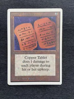 MTG - Copper Tablet - Unlimited Edition (LP) - Image 1