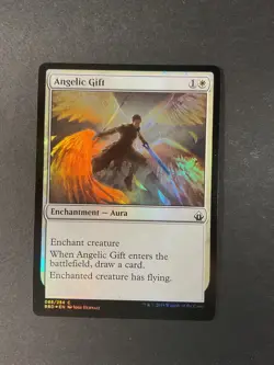 Angelic Gift - Foil - Battlebond - Magic the Gathering - MTG - Image 1