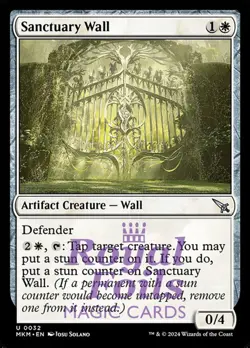 Sanctuary Wall 4x FOIL MTG Murders at Karlov Manor MKM Uncommon MINT artifact - Image 1