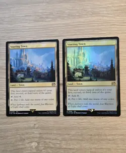 MTG FF Starting Town FIN 0289 Foil And Standard Set - Image 1
