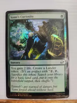 Sami's Curiosity - Foil - Edge of Eternities #0203 MTG Magic The Gathering - Image 2