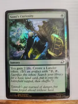 Sami's Curiosity - Foil - Edge of Eternities #0203 MTG Magic The Gathering - Image 3