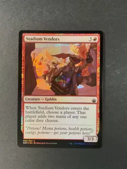 Stadium Vendors - Foil - Battlebond - Magic the Gathering - MTG - Image 1