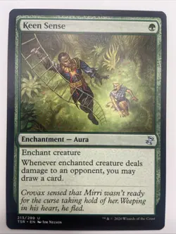 1 x Keen Sense - Time Spiral Remastered - NM-Mint - MTG - Image 1