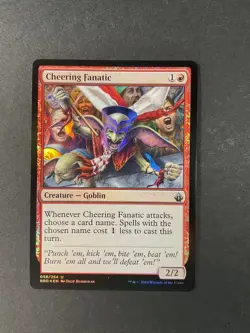 Cheering Fanatic - Foil - Battlebond - Magic the Gathering - MTG - Image 1