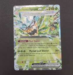 Pokemon Teal Mask Ogerpon ex 025/167 Twilight Masquerade Holo 210 HP - Image 1