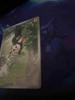 Pokemon TCG - Emolga - 112/086 - Illustration Rare - SV: Black Bolt English - Image 2