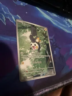 Pokemon TCG - Emolga - 112/086 - Illustration Rare - SV: Black Bolt English - Image 3