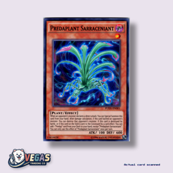 Yu-Gi-Oh! Unlimited Predaplant Sarraceniant Super Rare FUEN-EN001 NM - Image 1
