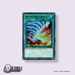 Yu-Gi-Oh! 1st Edition Molten Conduction Field Ultra Rare GFTP-EN048 NM - Image 1