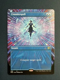 MTG Counterspell (Borderless) - Modern Horizons 2 (MH2) NM - Image 1
