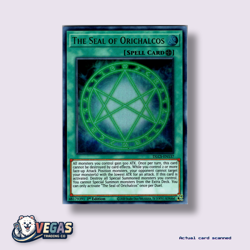 The Seal of Orichalcos (Green) DLCS-EN137 1st Edition Ultra Rare NM Yu-Gi-Oh! - Image 1