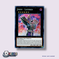 Jinzo - Layered DLCS-EN149 Limited Secret Rare NM Yu-Gi-Oh! - Image 1