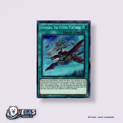 Yu-Gi-Oh! 1st Edition Fandora, the Flying Furtress Super Rare DASA-EN024 NM - Image 1