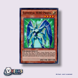 Yu-Gi-Oh! Unlimited Elemental HERO Prisma Super Rare FUEN-EN047 NM - Image 1