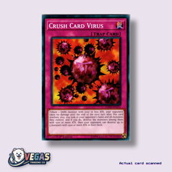 Crush Card Virus LEDD-ENA31 1st Edition Common NM Yu-Gi-Oh! - Image 1