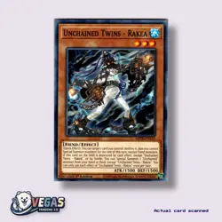 Unchained Twins - Rakea MP20-EN153 1st Edition Common NM Yu-Gi-Oh! - Image 1
