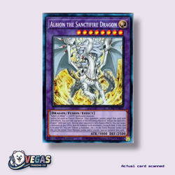 Albion the Sanctifire Dragon RA05-EN037 1st Edition Collector's Rare NM Yu-Gi-Oh - Image 1