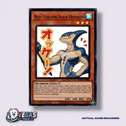 Neo-Spacian Aqua Dolphin RA05-EN088 Stamped 1st Edition Ultra Rare NM Yu-Gi-Oh! - Image 1
