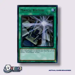 Miracle Rupture BLC1-EN025 1st Edition Ultra Rare Pack Fresh NM Yu-Gi-Oh! - Image 1