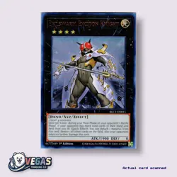 Evilswarm Exciton Knight (Gold) BLC1-EN015 1st Edition Ultra Rare NM Yu-Gi-Oh! - Image 1