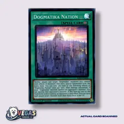 Dogmatika Nation RA05-EN066 1st Edition Super Rare Pack Fresh NM Yu-Gi-Oh! - Image 1