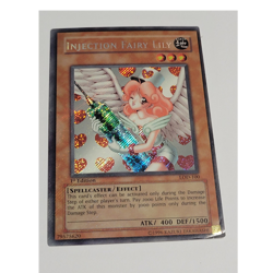 Konami Yu-Gi-Oh! Injection Fairy Lily LOD-100 Ultra Rare Holo 1st Ed EN 400/1500 - Image 1