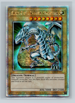 ( BLUE-EYES WHITE DRAGON ) - Quarter Century Secret Rare - LC01-EN004 - Yu-Gi-Oh - Image 1