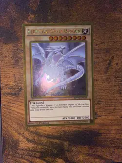 Blue-Eyes White Dragon - MVP1-ENGS5 - 1st Edition -Gold Rare - LP - Image 1