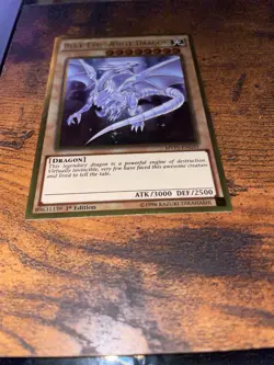 Blue-Eyes White Dragon - MVP1-ENGS5 - 1st Edition -Gold Rare - LP - Image 3